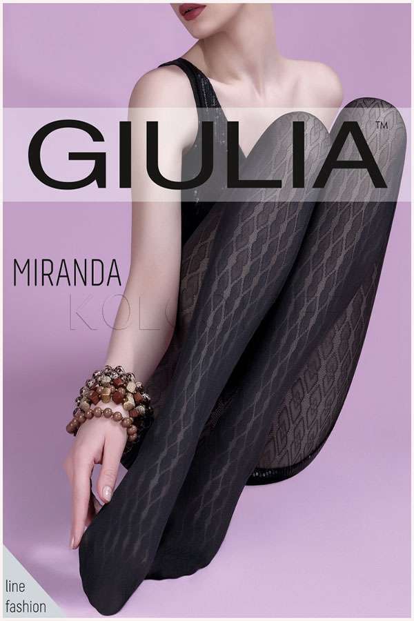 Колготки жіночі з візерунком GIULIA Miranda 60 model 1